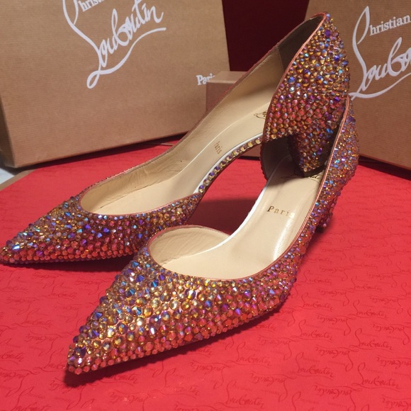 *SOLD* Louboutin Swarovski Strass 60mm heels - Picture 12 of 12